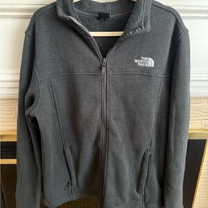 The North Face Charcoal Light Fleece Jacket